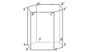 底面为正六边形,且六个侧棱均与底面垂直.