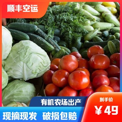 红色简约蔬菜水果商品主图