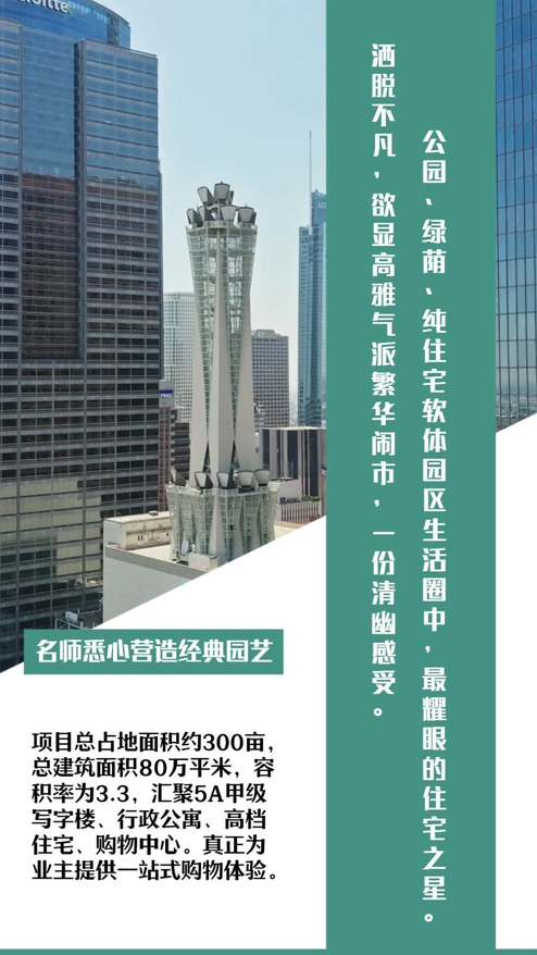 简约风房地产楼盘介绍