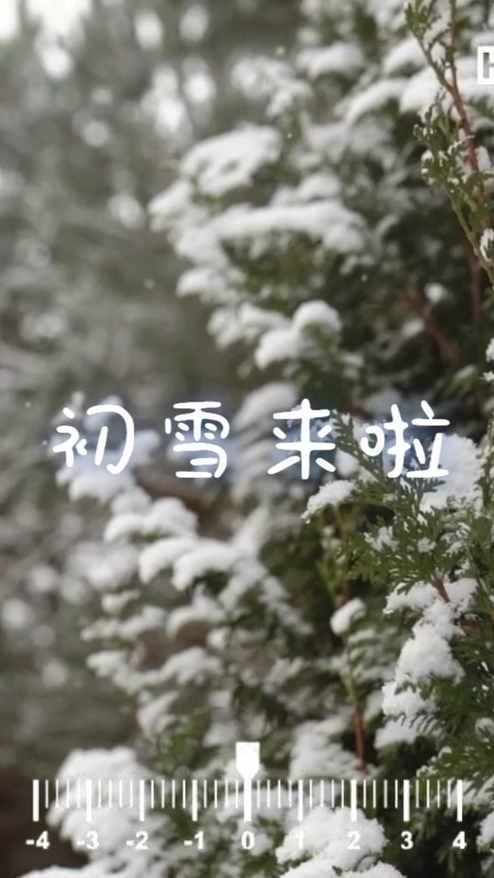 冬季初雪记录VLOG视频片头
