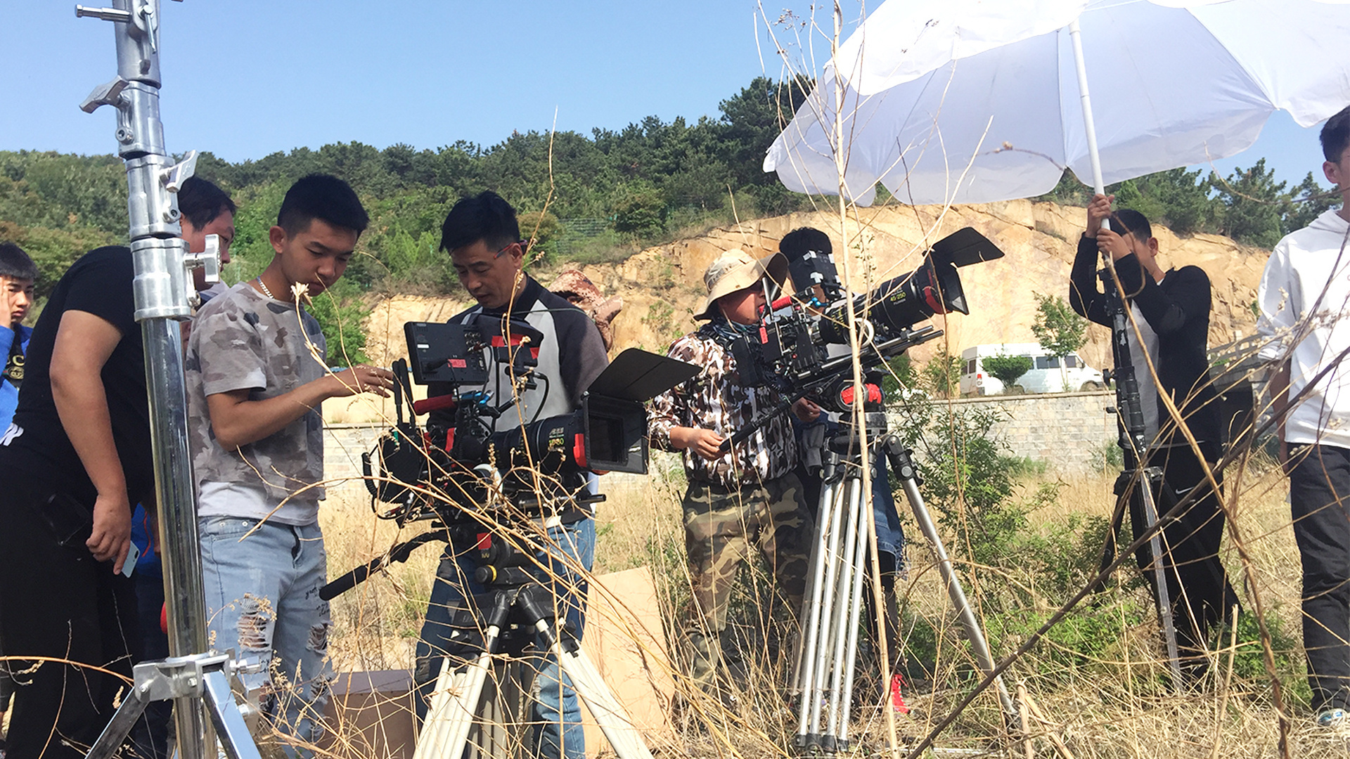 电影《白日逐梦》开机大吉!预祝拍摄顺利