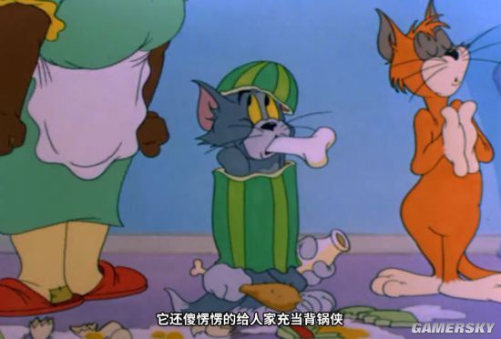 每个都想绿汤姆这是流浪猫铁三角的故事