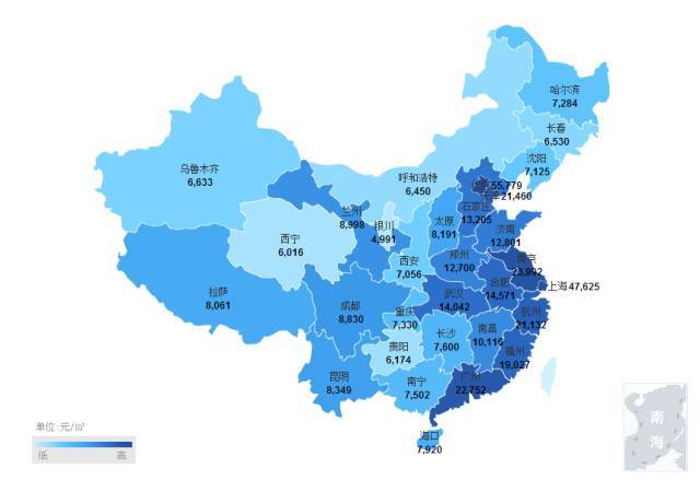 一二三線城市,買哪裡的房子最賺錢?附全國最新房價地圖