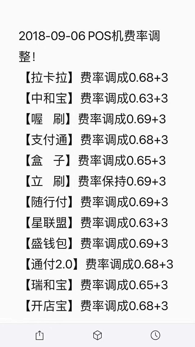 乐刷商务版pos机费率_pos机刷卡费率_pos机费率0.63怎么算