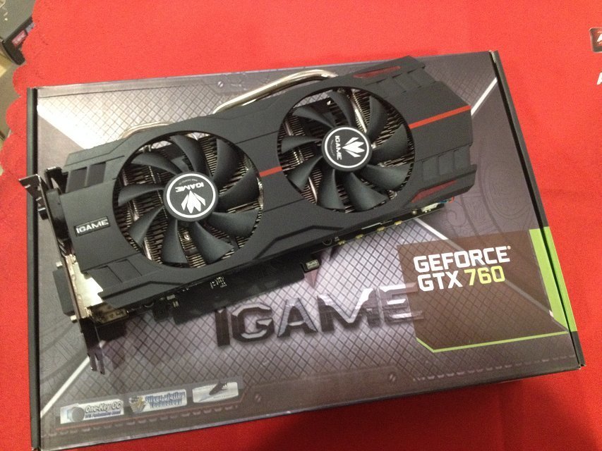 七彩虹i game760烈焰战神u d5 2g