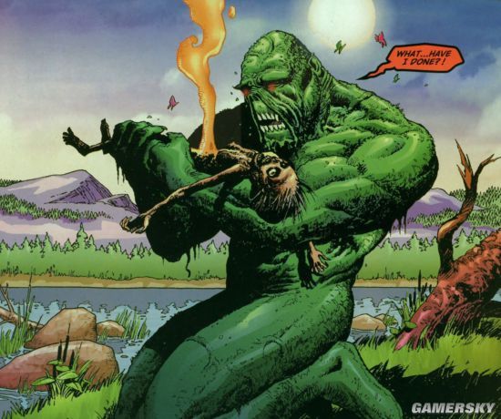 dc重口新片沼泽怪物首曝剧照性感猛男恶臭触手大战毒藤女