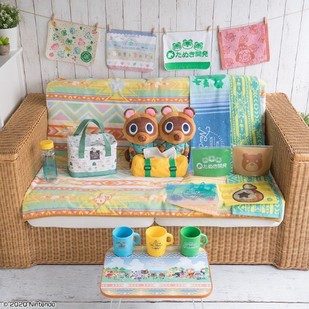 集合啦动物森友会一番赏周边下月推出水杯纸巾盒超可爱