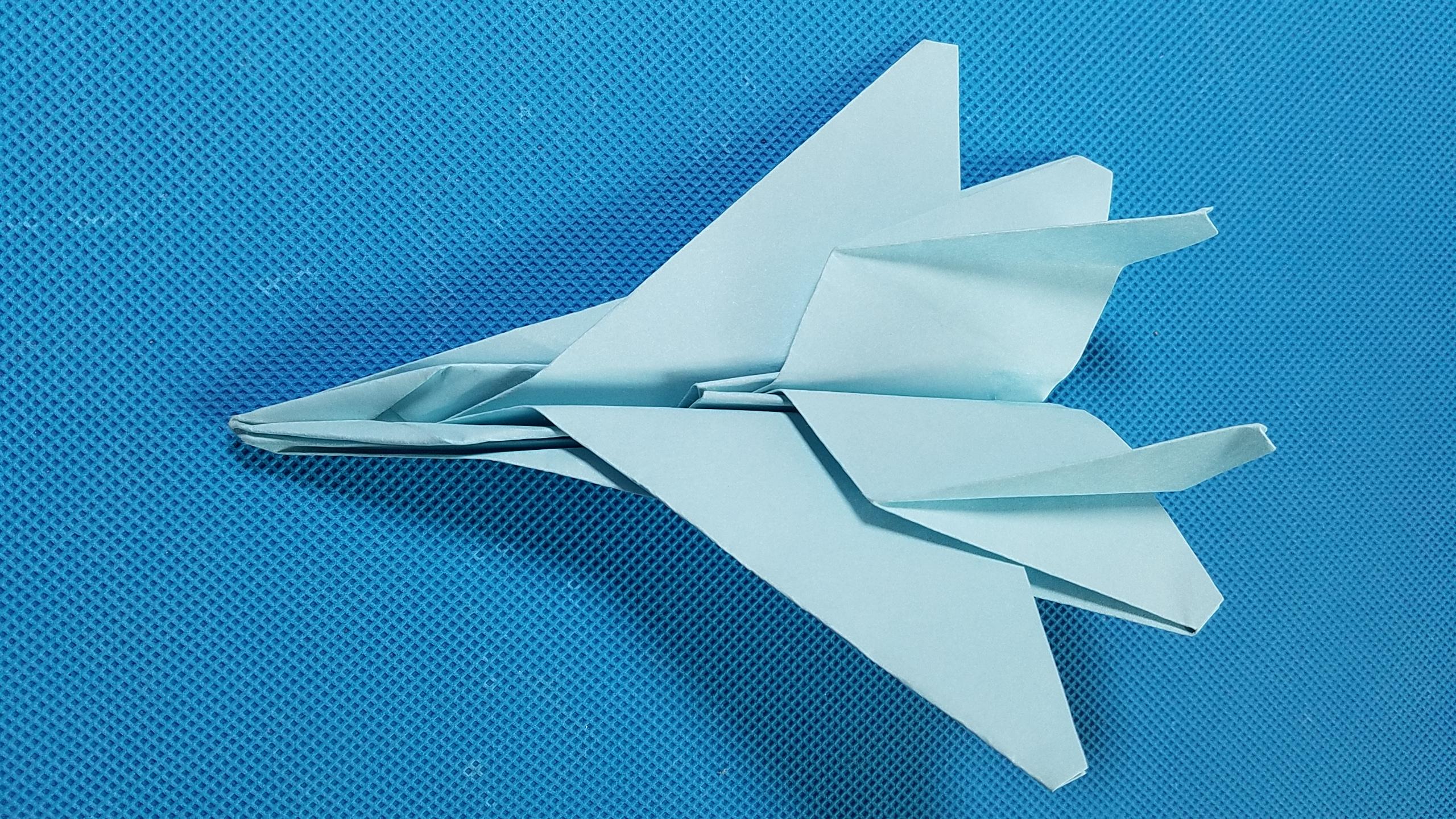 f15战斗机折法图片