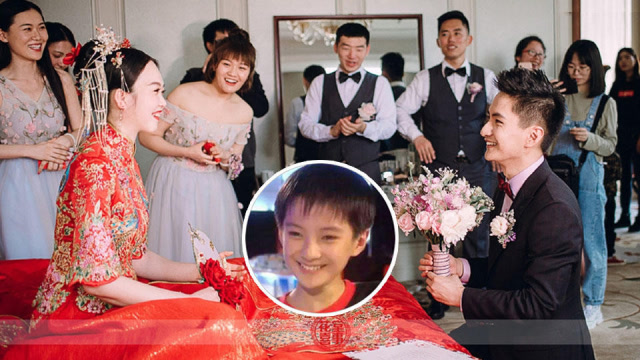 李瑞结婚视频曝光场面浪漫,曾饰演《快乐星球》丁凯乐成为童星