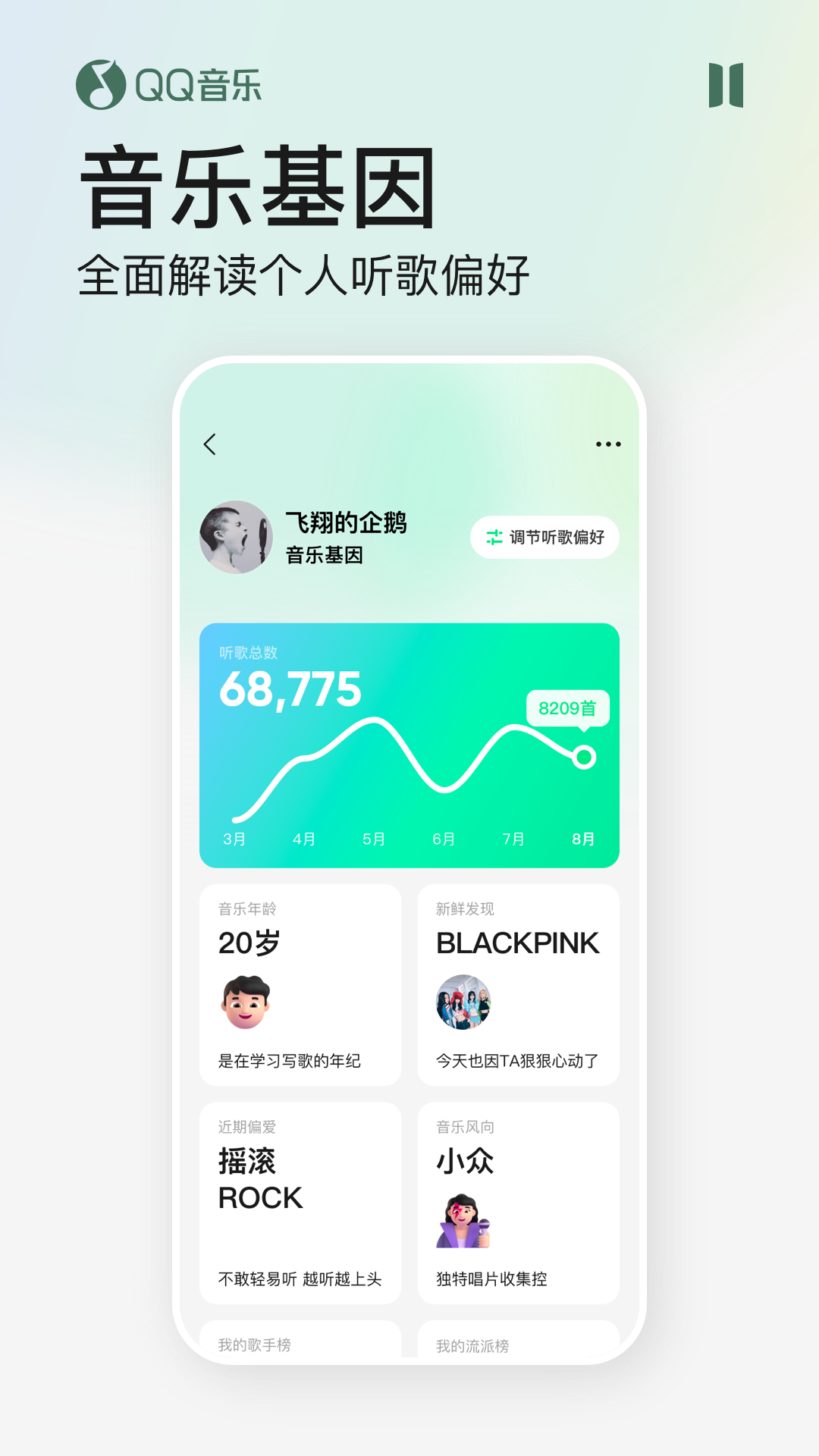 QQ音乐app手机免费版2022下载截图1