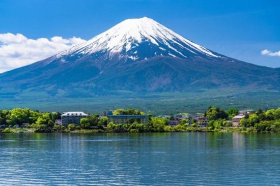 日本富士山近况图片
