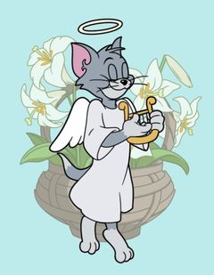 不两立的恶魔汤姆,以及我们此次的主角,主张与老鼠和谐相处的天使汤姆