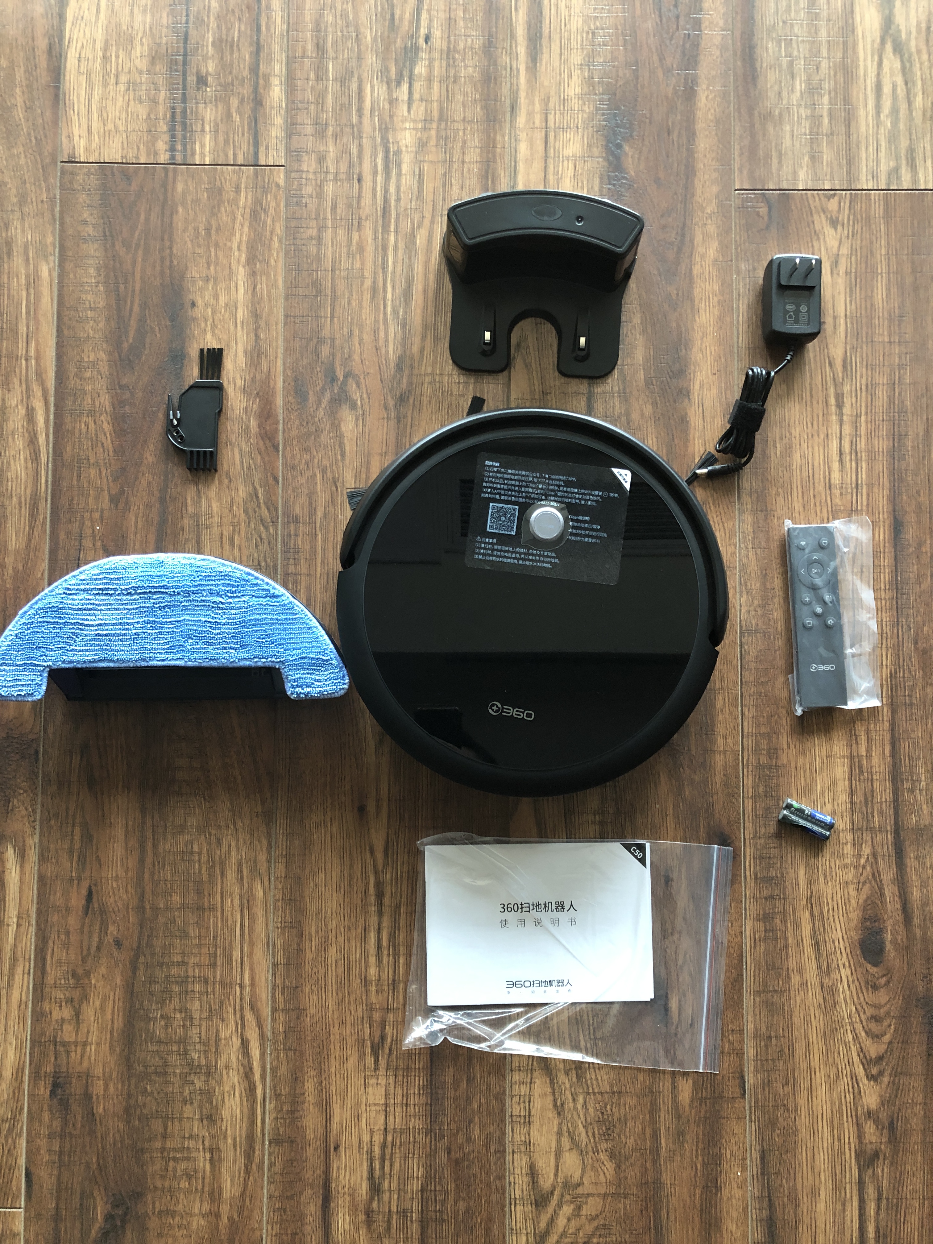 360扫拖机器人c50试用报告