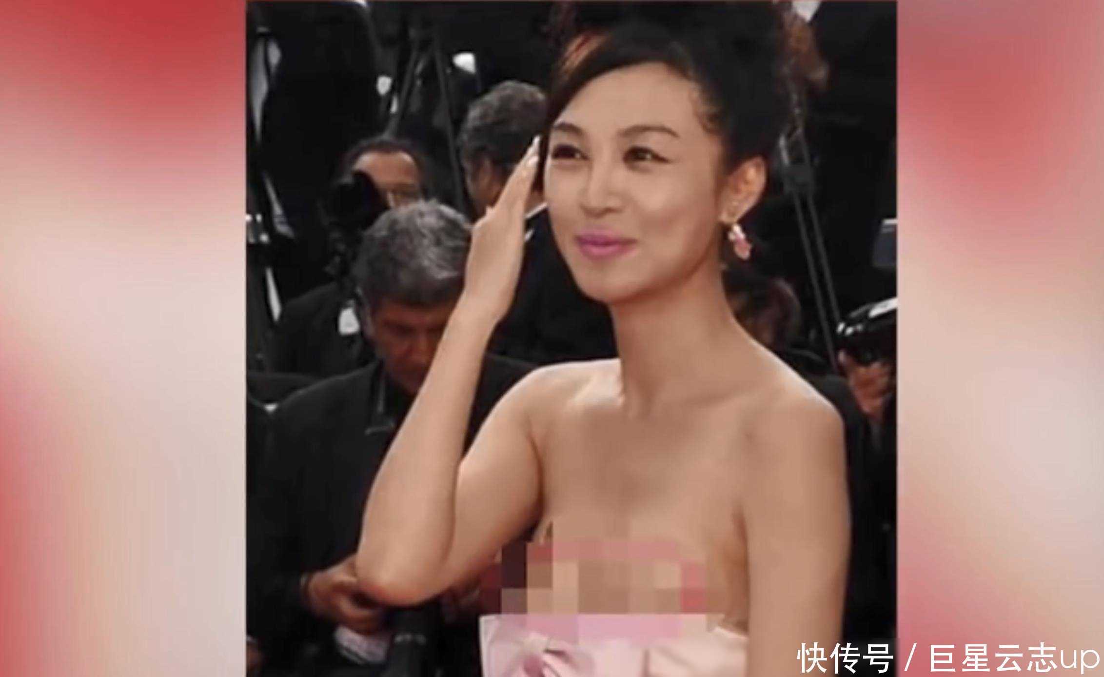 肩带滑落裙底走光12位女星红毯大泄春光太尴尬了