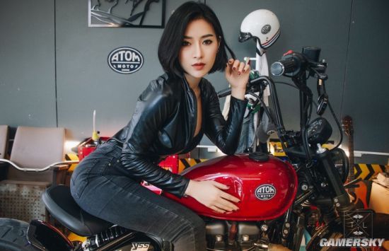 魔鬼身材的泰国皮衣女骑士坐骑令人心潮澎湃