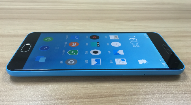 魅族【魅蓝 note 2】蓝色 16 g 国行 移动联通 4g/3g/2g 九成新 真机