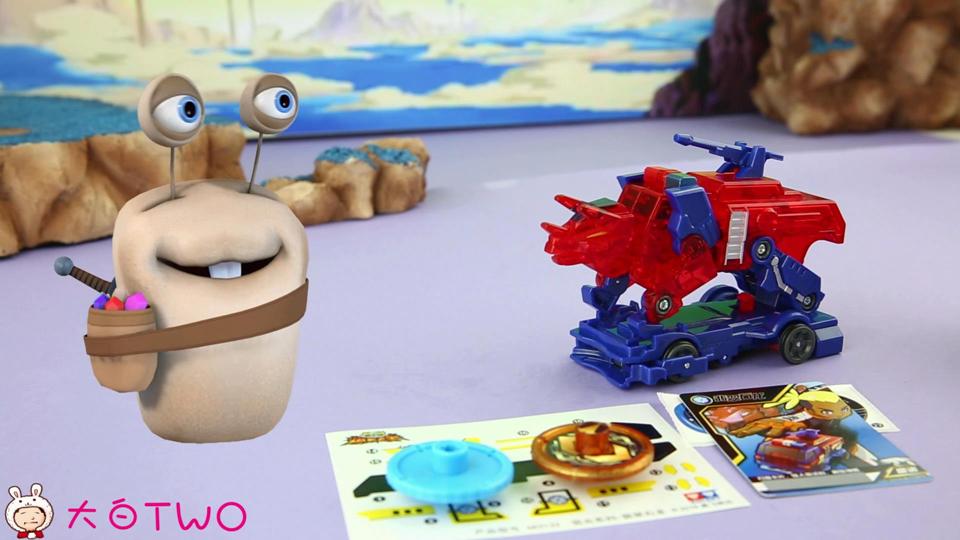 白白侠玩具秀:【爆裂飞车】之 翡翠石龙