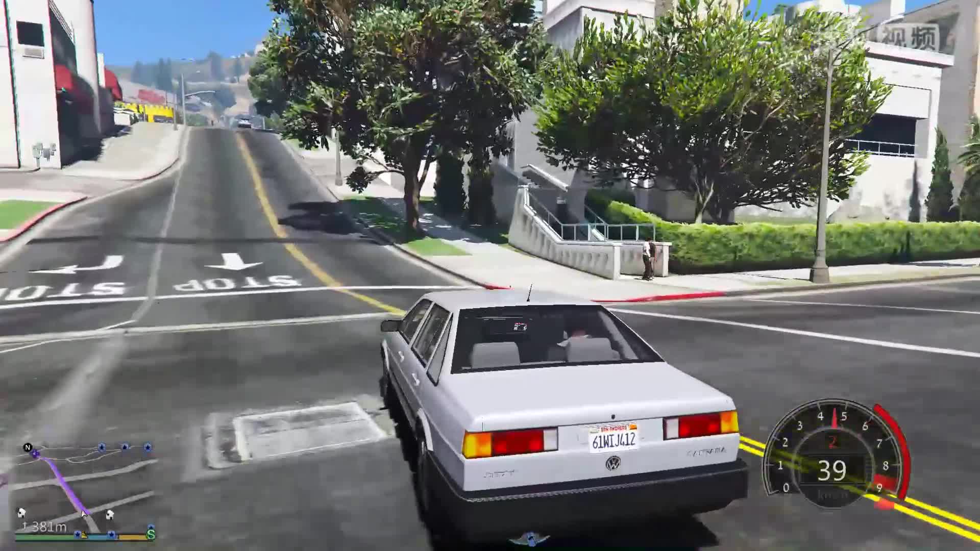 【小辉哥】332 gta5 mod 上海大众桑塔纳老普桑