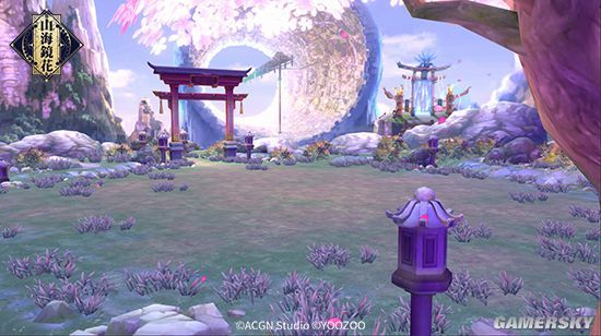 落英如云仿若仙境山海镜花青丘国设定首曝