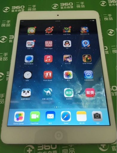 苹果【ipad mini 2】 白色 16 g wifi版 国行16g 国行 白色 九成新