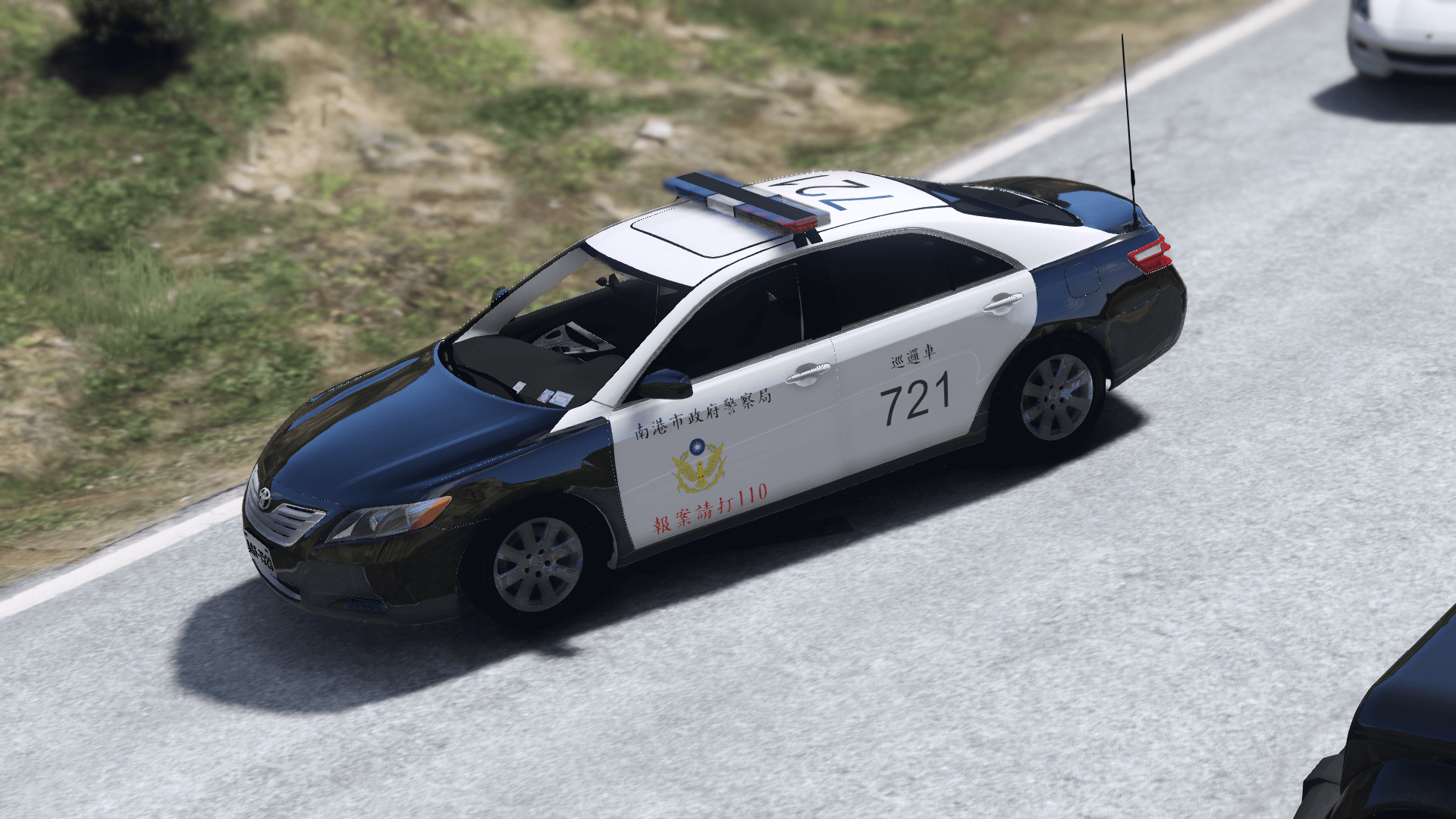 【小輝哥】391 gta5 mod 豐田凱美瑞臺灣警車