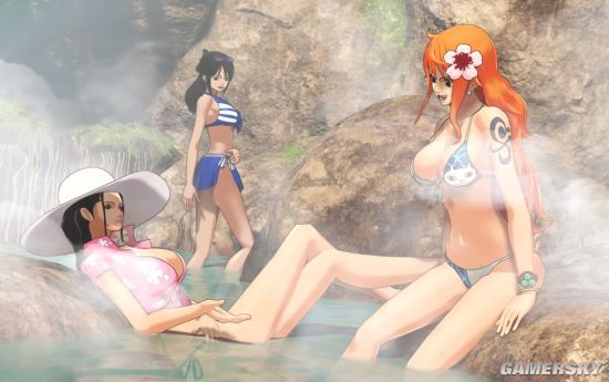 海贼王寻秘世界北美版没有温泉dlc或因娜美罗宾穿太少