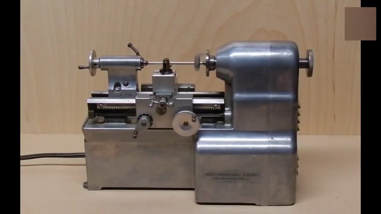 牛人自制纯木头车床,不用电的车床使用起来真方便