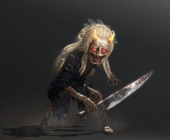 《王人2》中的三个怪物简介——独自爬山,晒太阳,赤身裸体