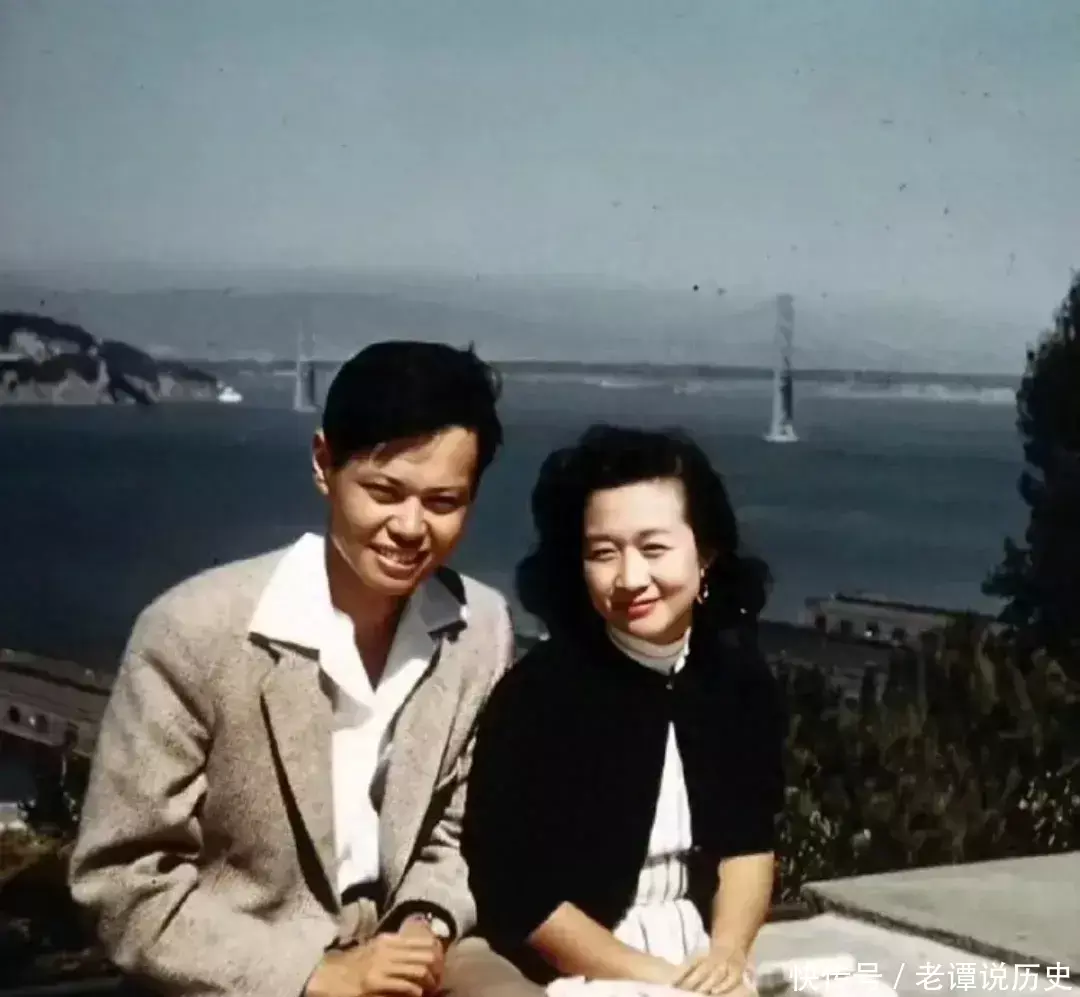 1956年,杨振宁和妻子杜致礼,在旧金山的留念,真正的顶级名媛 - 360娱乐,你开心就好