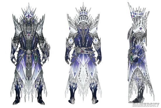 怪物猎人世界冰原大量艺术图赏男女防具npc与各种生物设定图