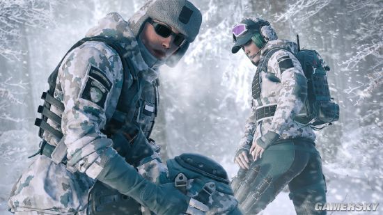 彩虹六号围攻elazofia新服装上架北极制服时尚保暖