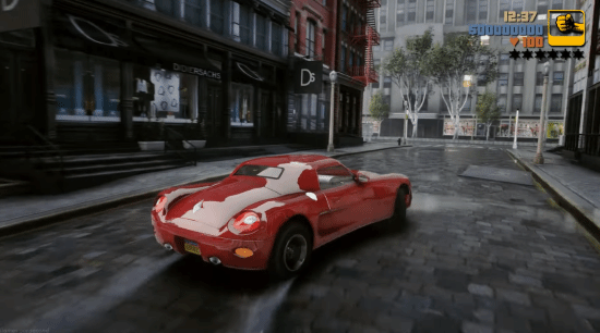 粉丝用虚幻5重制gta3画面表现令人惊叹