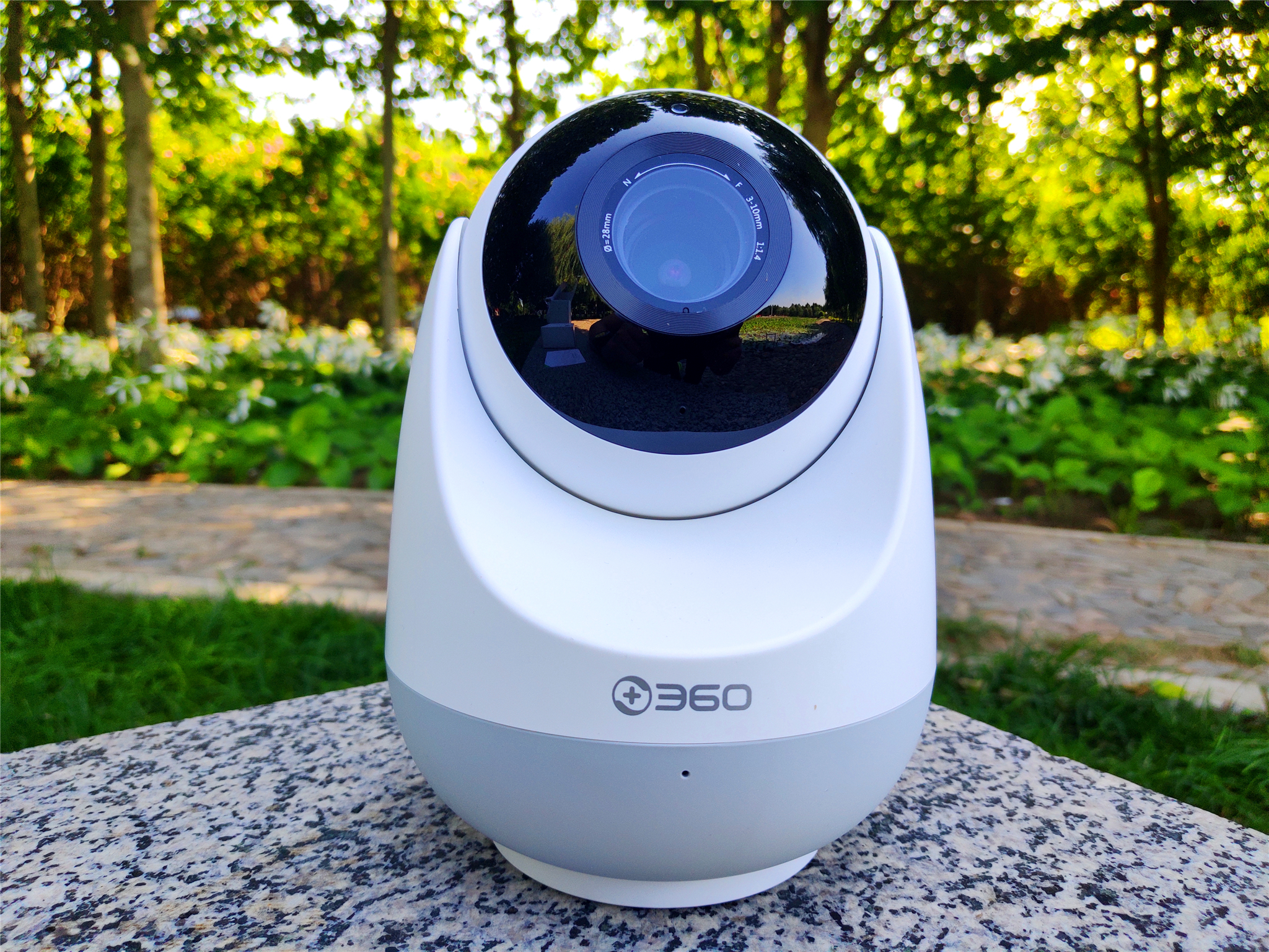 造型萌萌哒,颜值没的说,360智能摄像机云台变焦版开箱