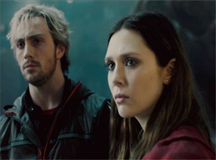 《复仇者联盟2》片段:快银,猩红女巫登场