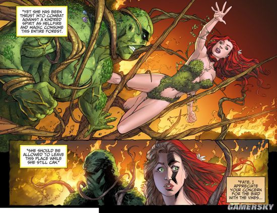 dc重口新片沼泽怪物首曝剧照性感猛男恶臭触手大战毒藤女