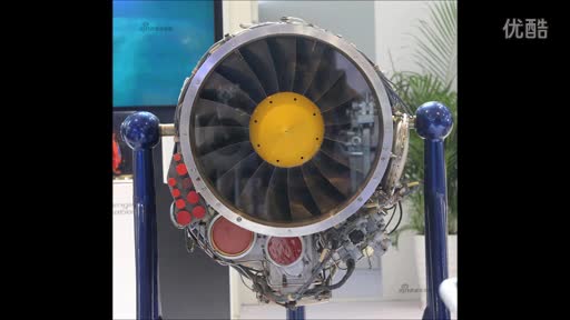 珠海航展2014 俄罗斯在华 f117s 矢量发动机-视频 热播