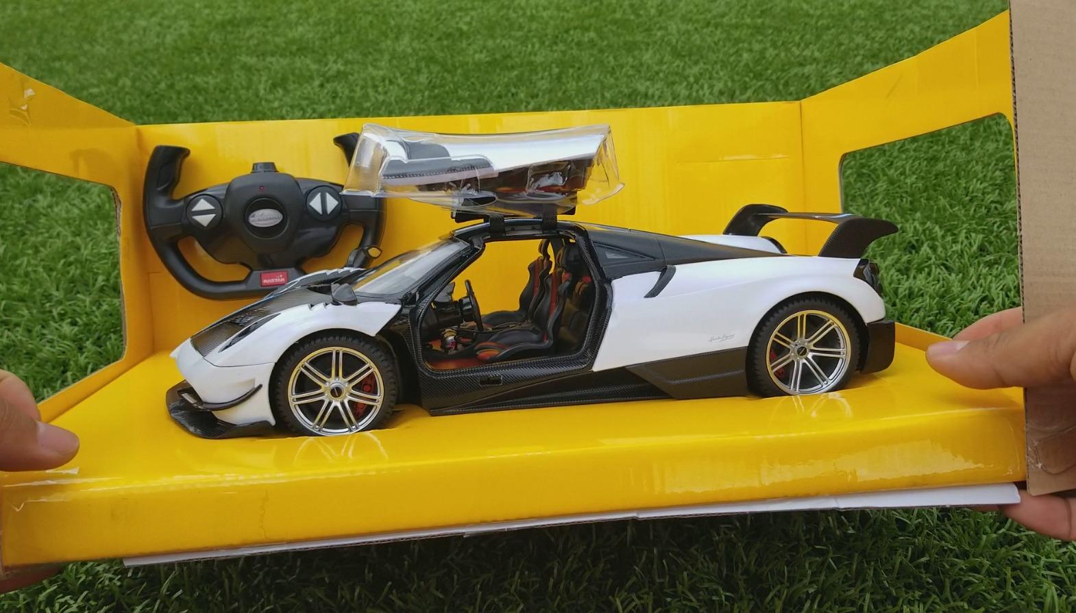 遥控车帕加尼玩具车开箱