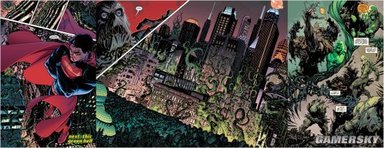 dc重口新片沼泽怪物首曝剧照性感猛男恶臭触手大战毒藤女