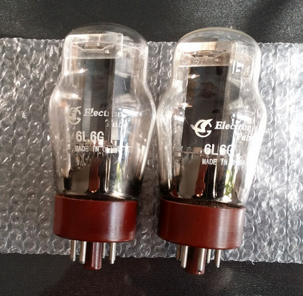 新电子管:捷克 jj  6l6 复刻版:tungsol 6l6g 大葫芦,svetlana(斯