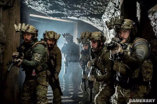 e32019使命召唤现代战争普莱斯队长性感脸模出镜肥皂归队4人合作逼真