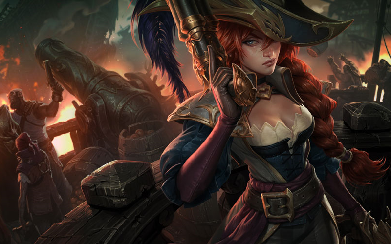 赏金猎人 厄运小姐  女帝 皮肤浏览 skin spotlight