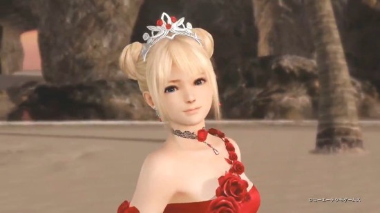 死或生沙滩排球女神假期玛丽萝丝推出新生日服装玫瑰装点娇艳可爱