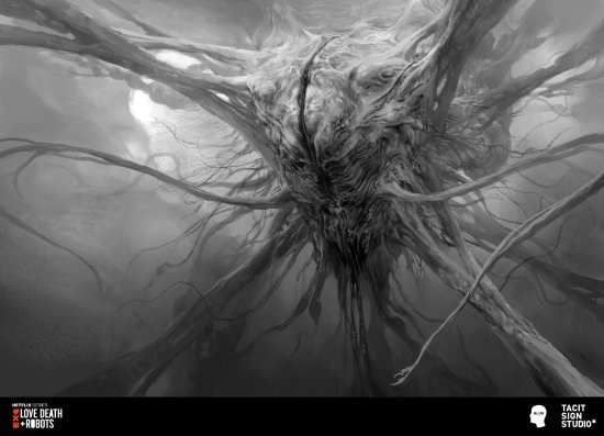 优秀国人设计师徐天华公布为爱死亡和机器人第三季虫群创作概念设计图