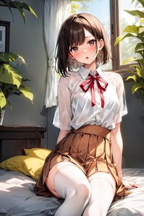 动漫美图杂赏短裙吊带丝袜辣到喷火的好身材真心顶不住