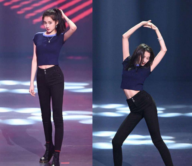 24岁关晓彤晒全黑look健身照身材优越大长腿抢镜