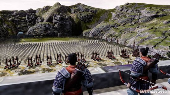 目前,游戏共开放3种阵型:长蛇阵,锋矢阵,雁形阵.