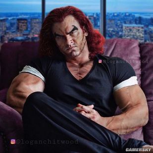 美国运动员cos七龙珠贝吉塔这肌肉量神还原