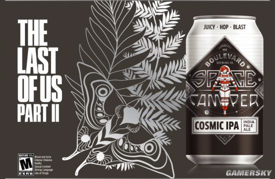 美国啤酒公司boulevardbrewing宣布联动最后生还者2购限定版啤酒有