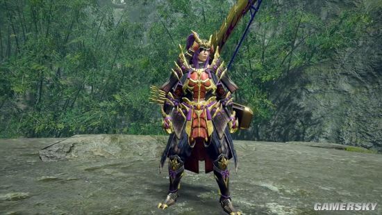 怪物猎人崛起怨虎龙防具展示日式铠甲霸气登场