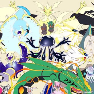 大神把全部807只精灵宝可梦画在了一起 耗时350小时